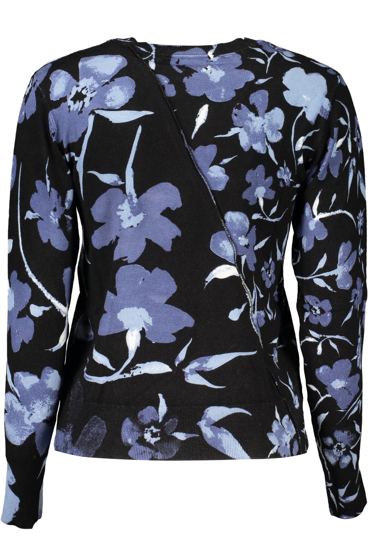 DESIGUAL BLACK WOMEN'S SWEATER