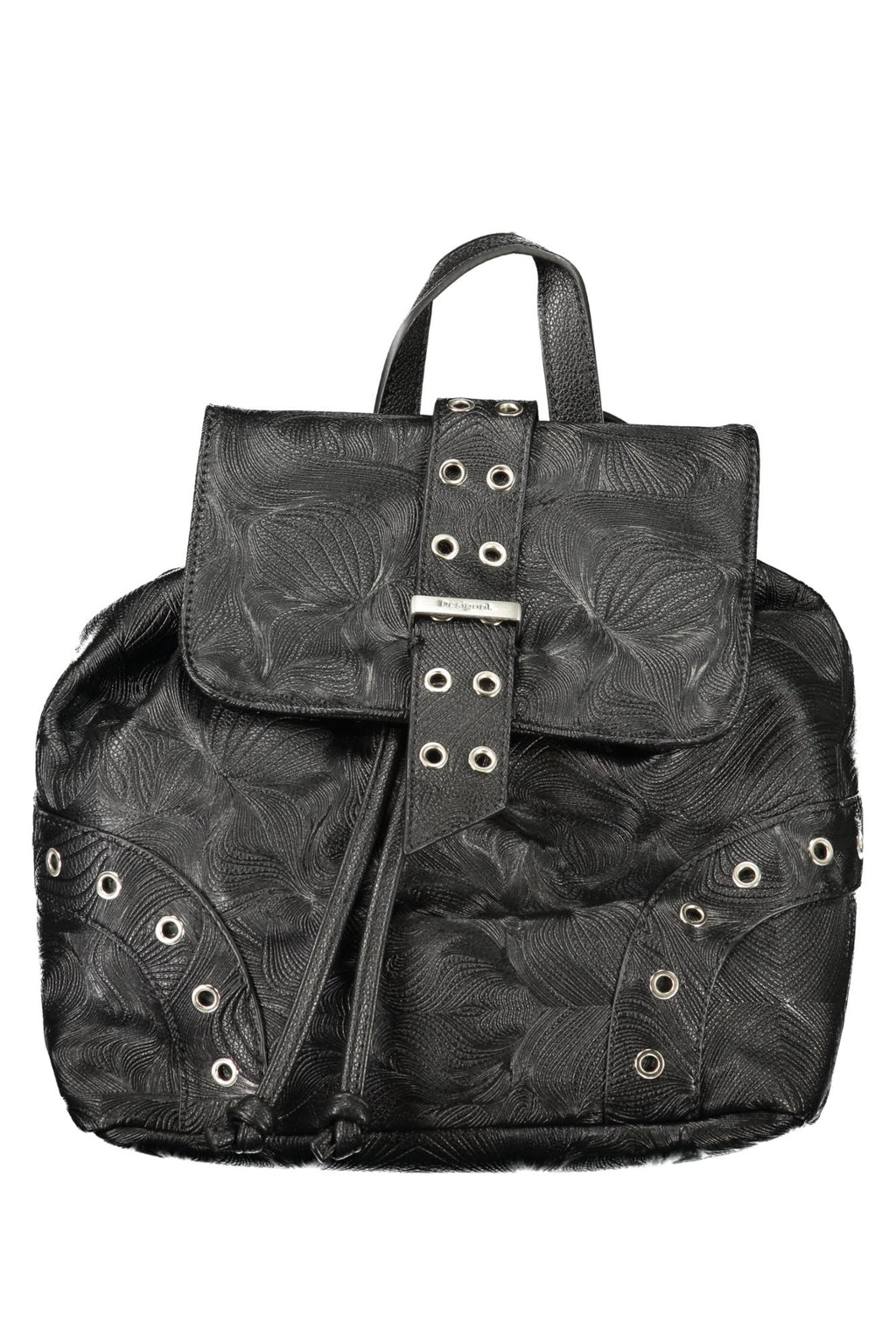 DESIGUAL WOMEN'S BLACK BACKPACK-0