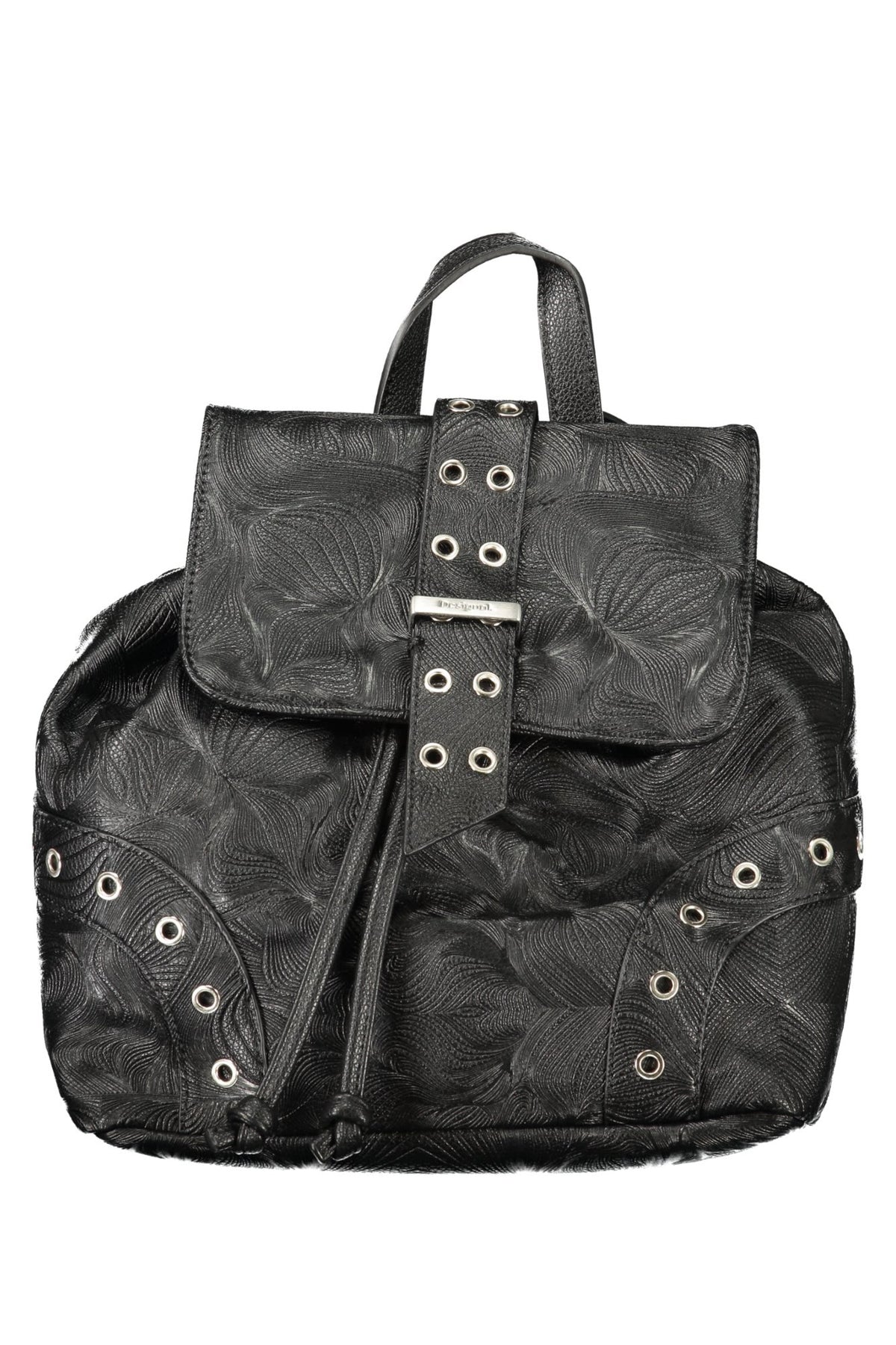DESIGUAL WOMEN'S BLACK BACKPACK-0