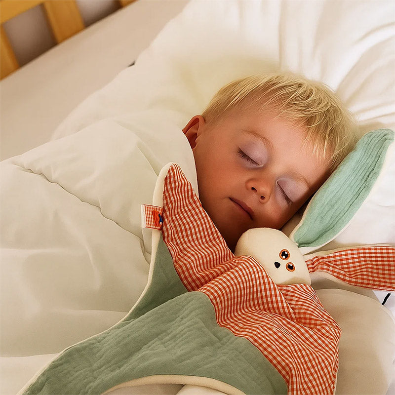 doudou en coton bio gus garçon