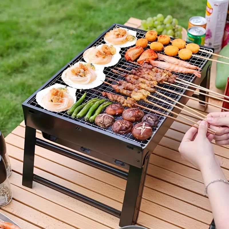 Portable, Foldable BBQ Grill-2