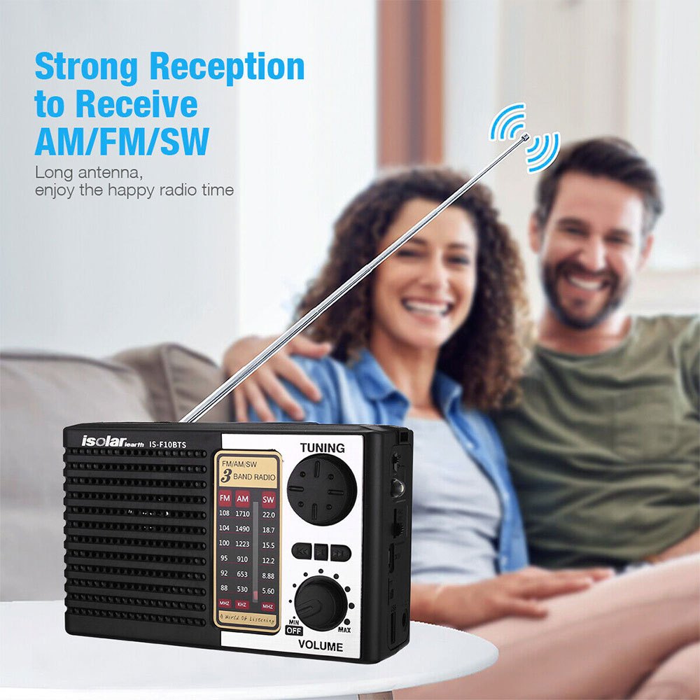 Solar Portable Radio with Digital Speaker-1