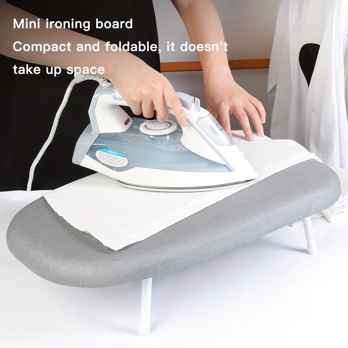 Tabletop Ironing Board with Folding Legs Set-2