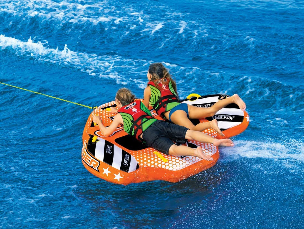 WOW Watersports Glider 2 Person 2P Towable with Flex Seating