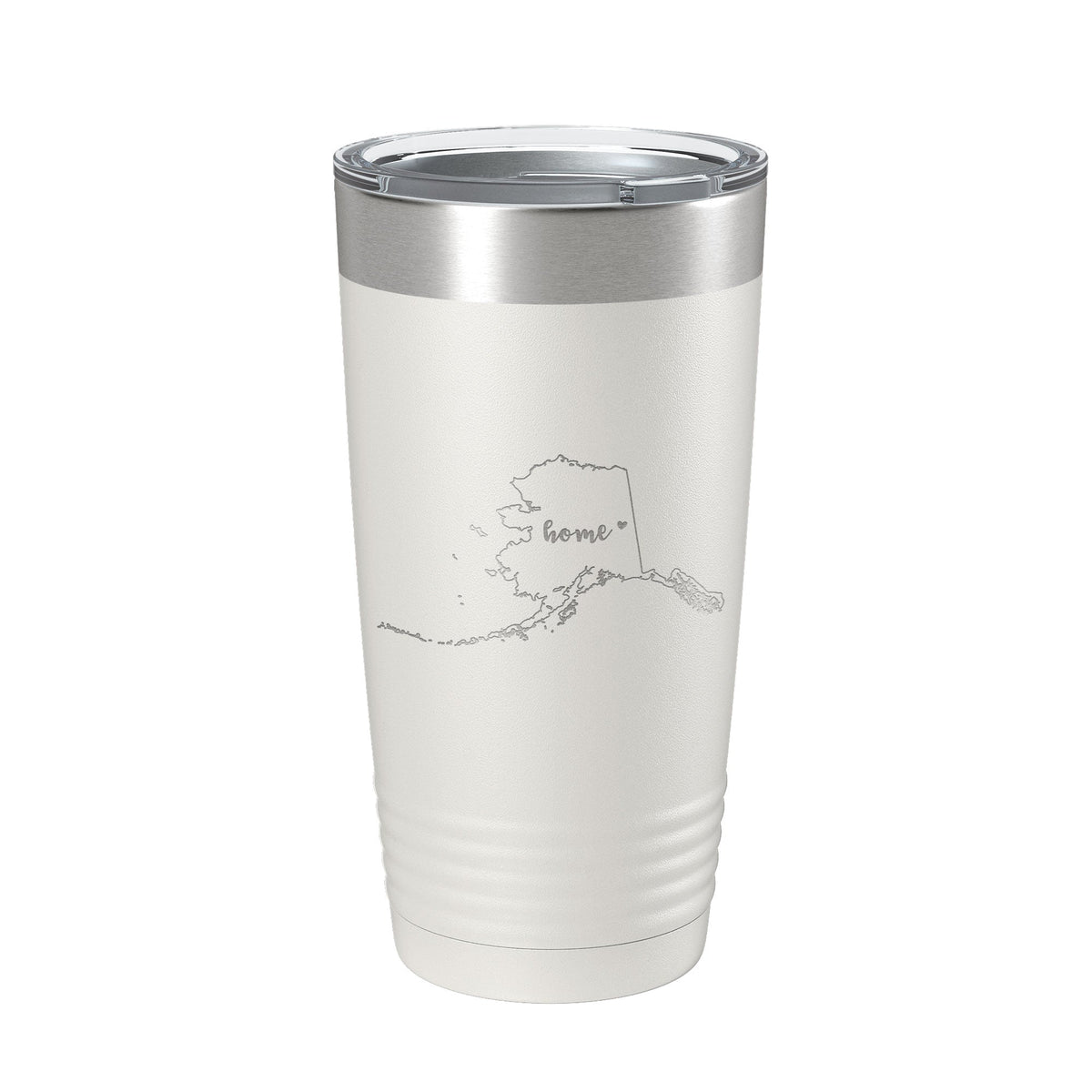 Alaska Tumbler Home State Travel Mug Insulated Laser Engraved Map Coffee Cup 20 oz-7