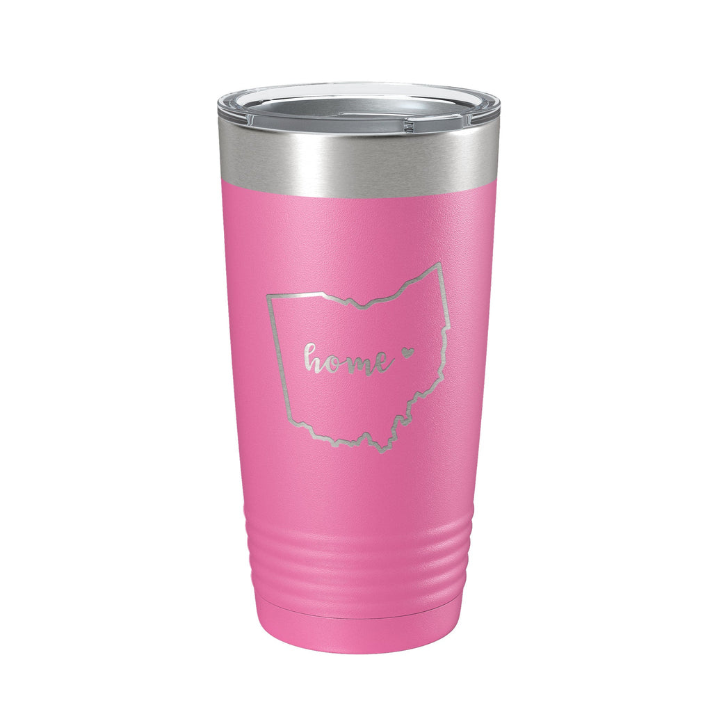 Ohio Tumbler Home State Travel Mug Insulated Laser Engraved Map Coffee Cup 20 oz-11
