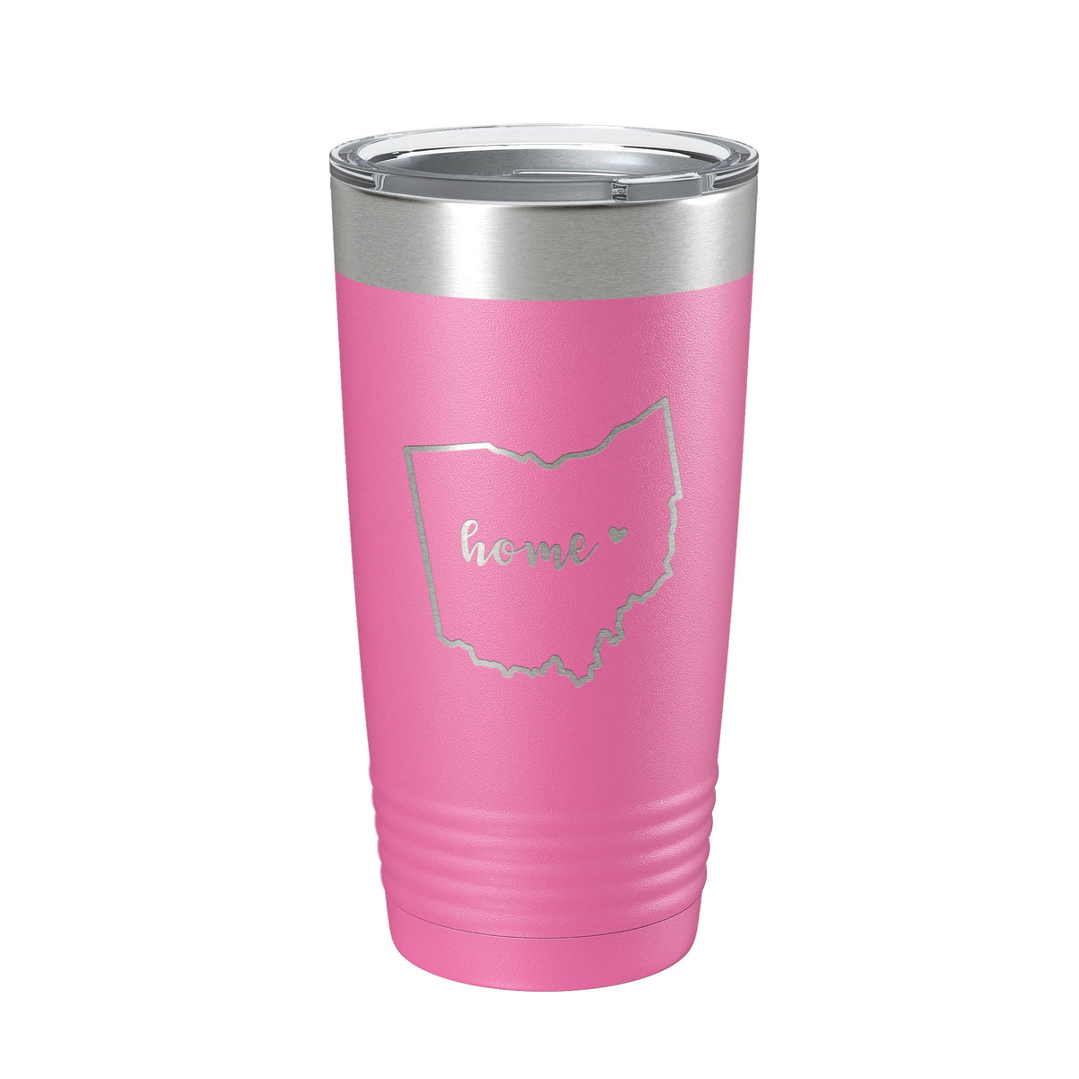 Ohio Tumbler Home State Travel Mug Insulated Laser Engraved Map Coffee Cup 20 oz-11