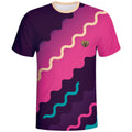 Pink Purple Wave Gaming Esports Jersey
