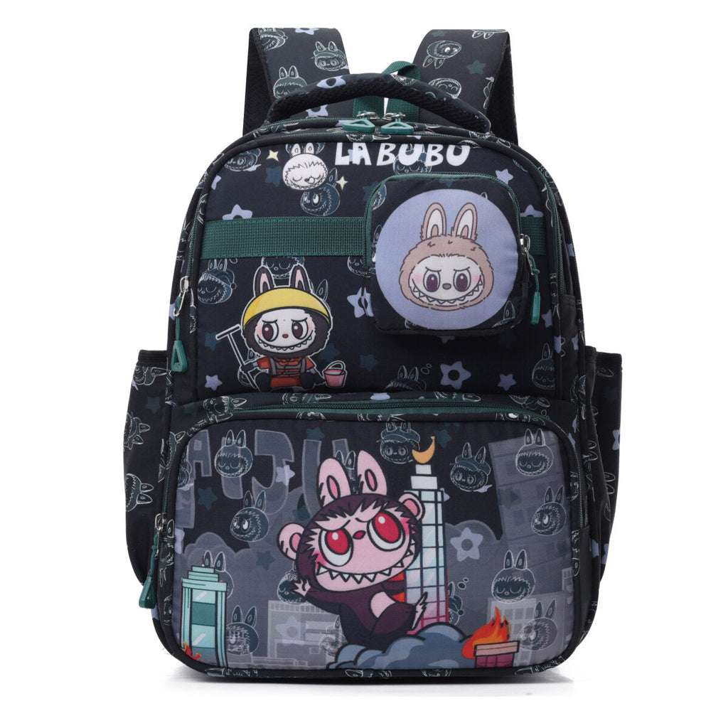 Everyday Is a Happy Day Labubu Kids Backpack-0