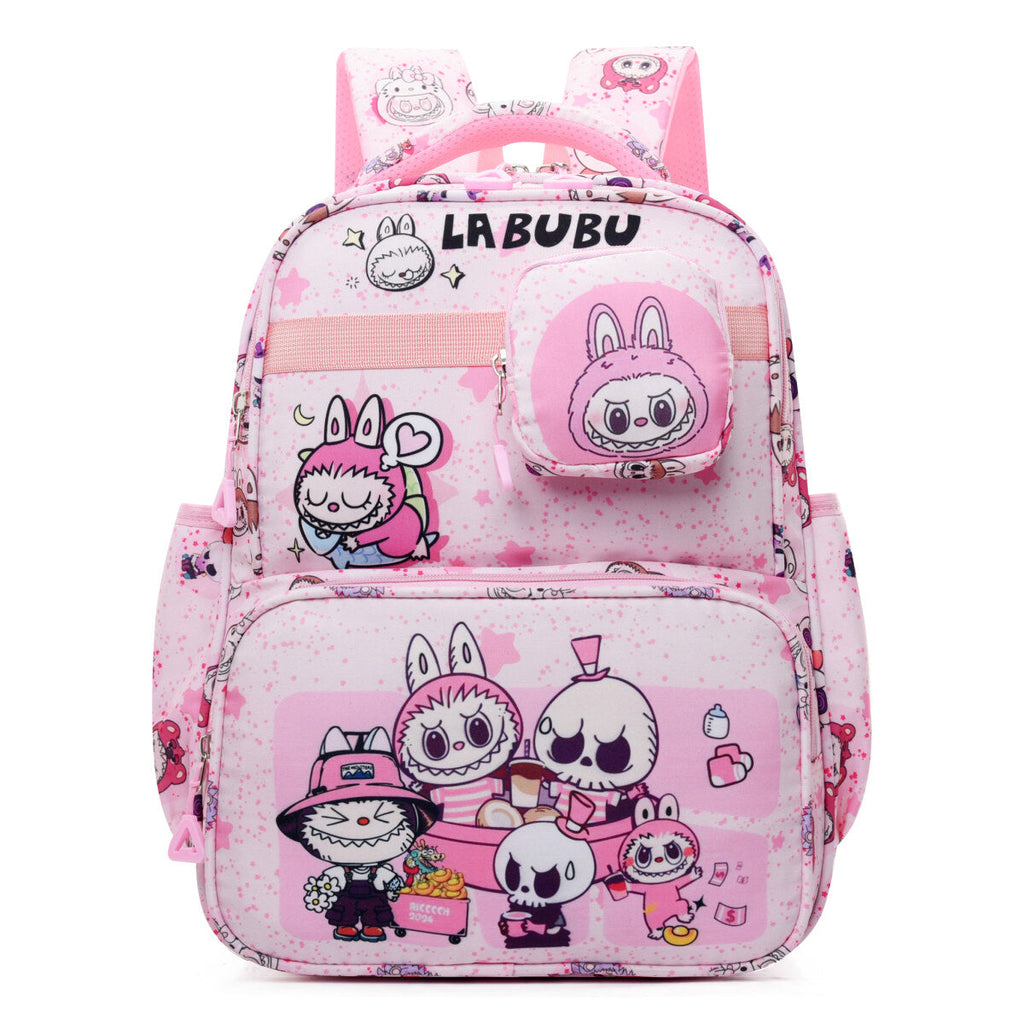 Everyday Is a Happy Day Labubu Kids Backpack-7