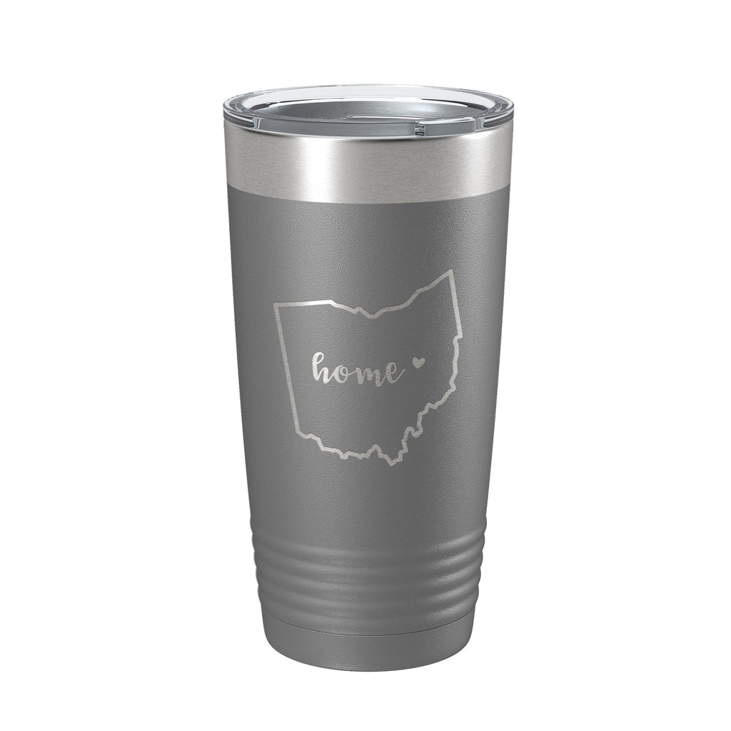 Ohio Tumbler Home State Travel Mug Insulated Laser Engraved Map Coffee Cup 20 oz-16