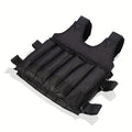 Adjustable 50kg Weighted Vest for Fitness Training(Weights not included)-0