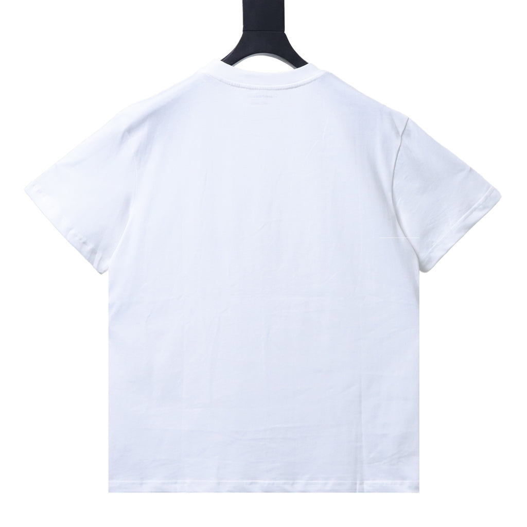 Vit Calvin Klein T-shirt bakifrån