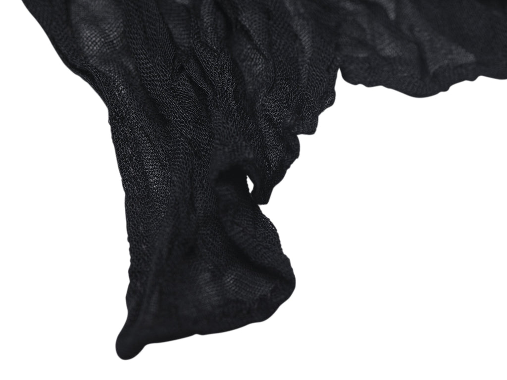 Nursing Scarf/Poncho - Black-3