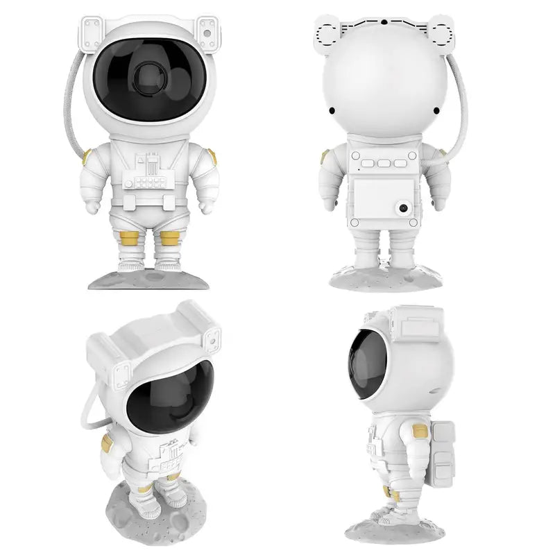 Astronautlampa med stjärnhimmel och fjärrkontroll