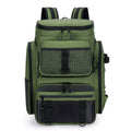 Fishing Backpack with Rod Holder & Tackle Box-0