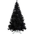 Brad artificial negru, 180cm 708ramuri-0