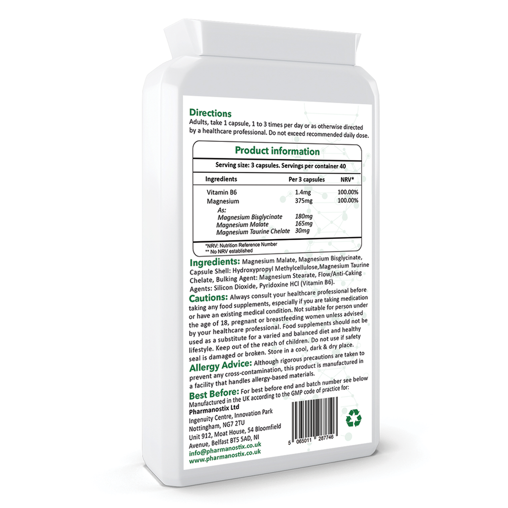 Triple Magnesium Complex 120 Vegan Capules-1