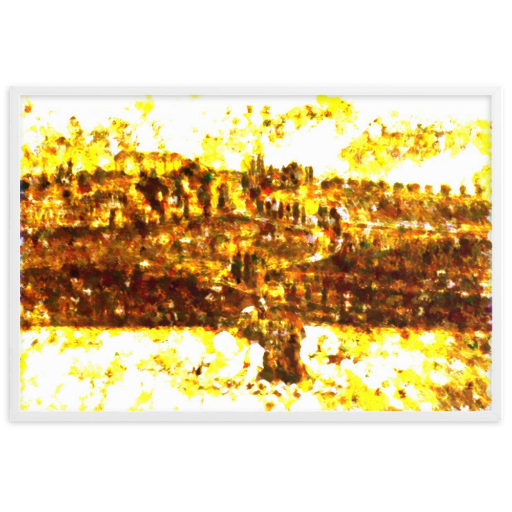 SEEING THE DAWN THROUGH THE DREAM SUPERIOR Framed Poster-0
