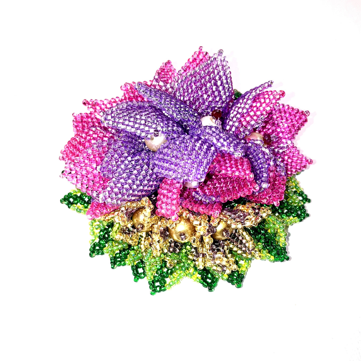 Brooch "Rose  Rose"-0