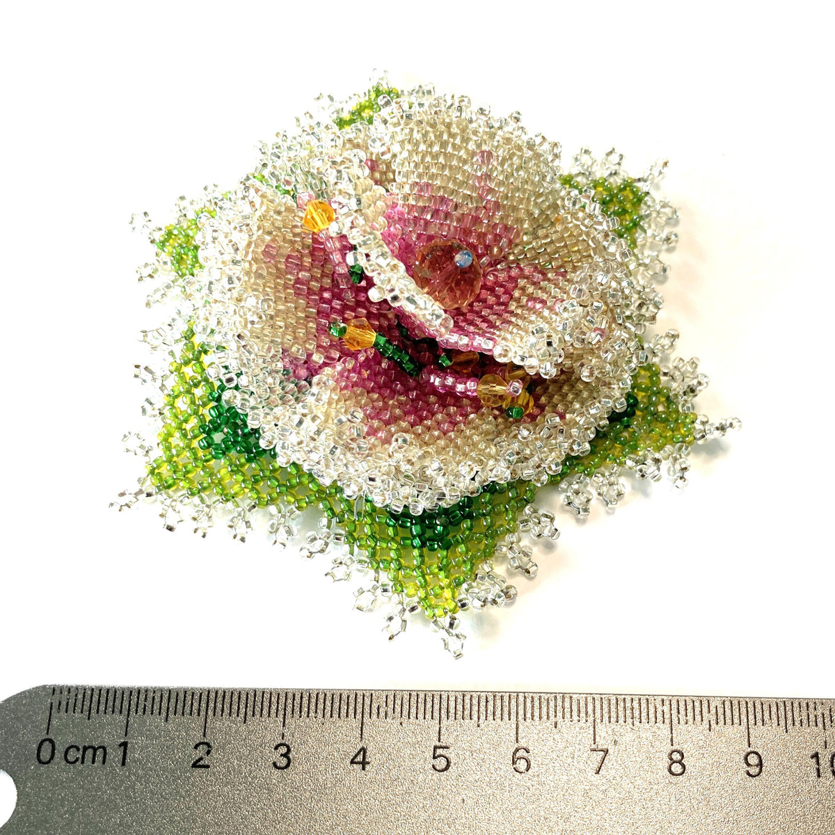 Brooch "Magic Flower"-4