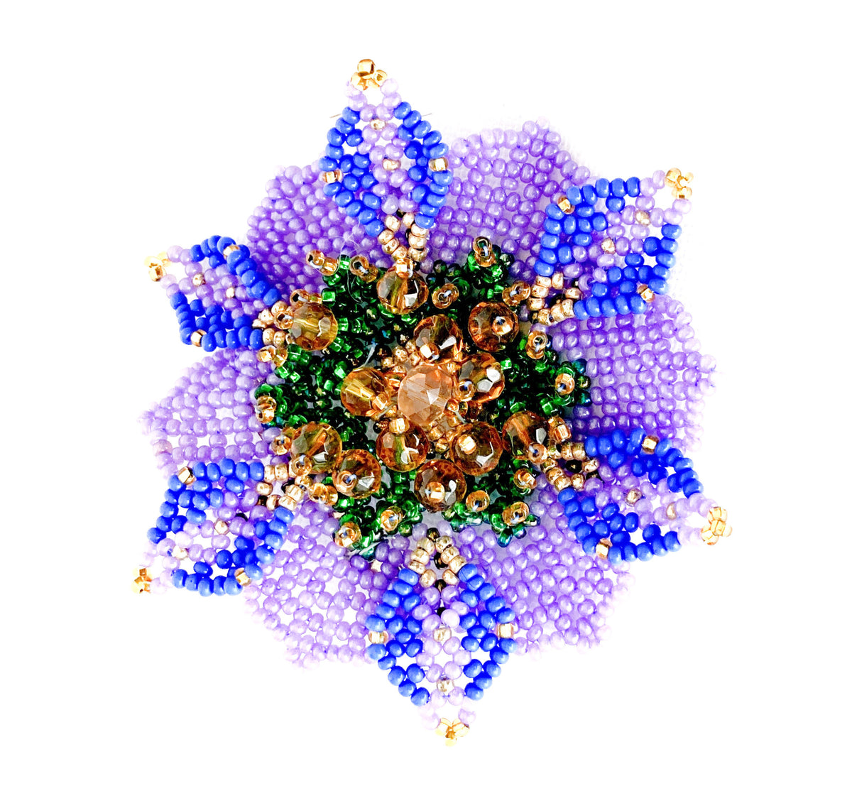 Brooch "Lily"-4