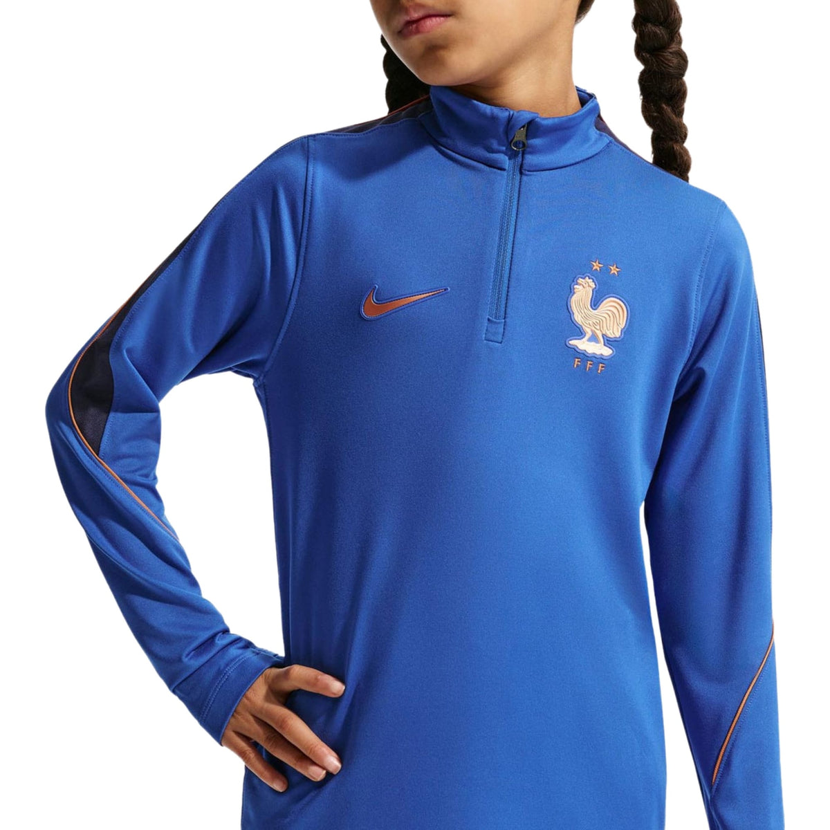 Kids - France Training Technical Soccer Tracksuit 2026/27 - Nike-1