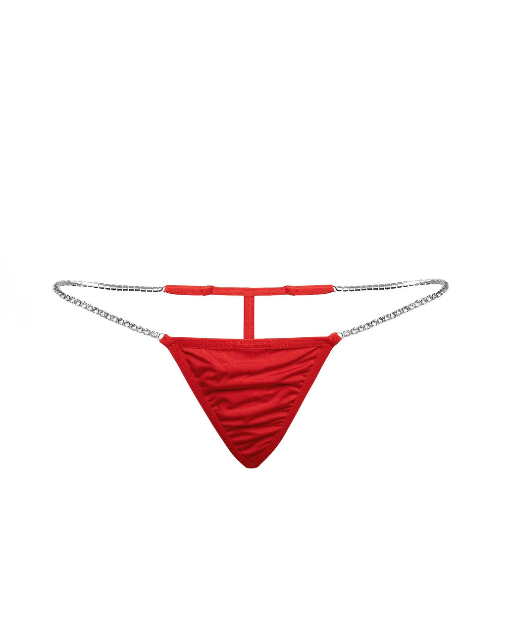 Adjustable Sides Rhinestone Thong, Eclipse-0