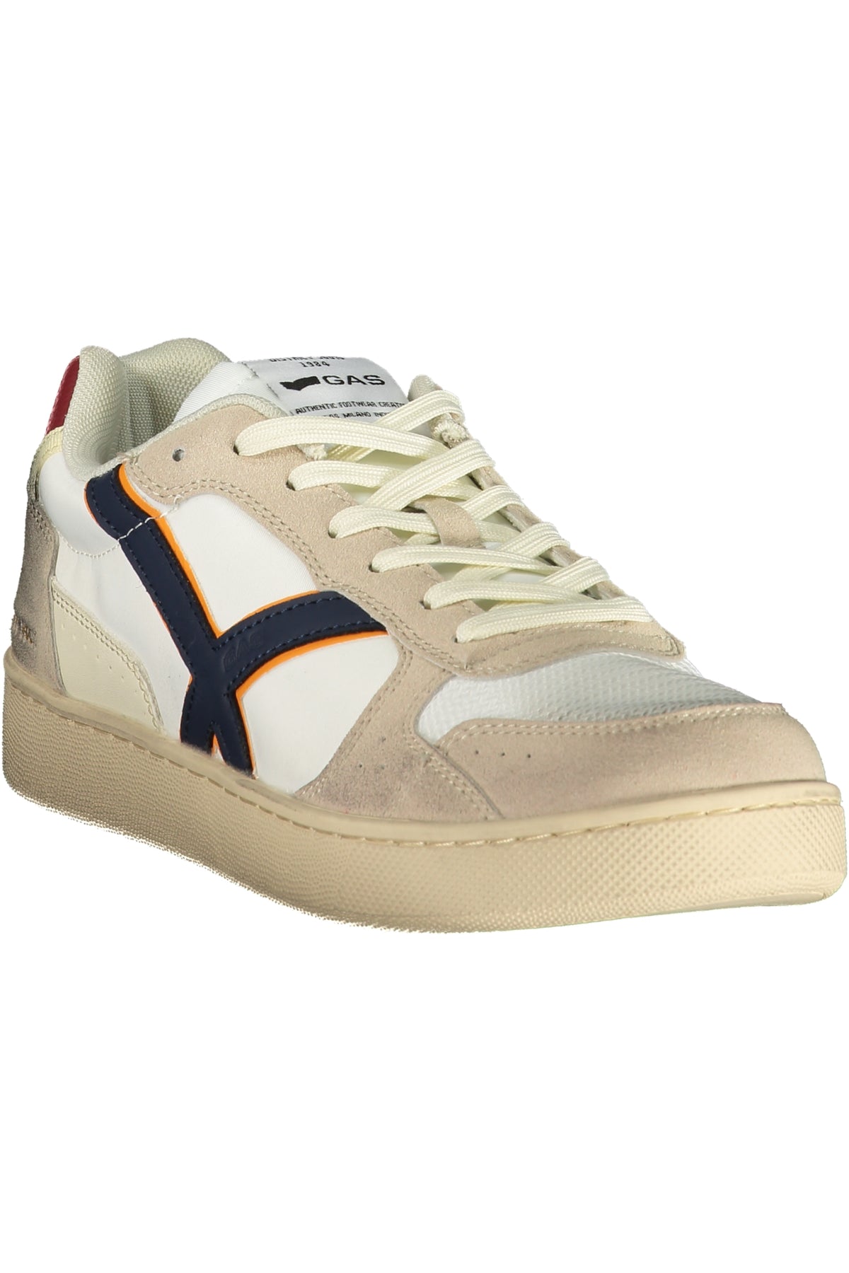 GAS MEN'S WHITE SPORTS FOOTWEAR-1