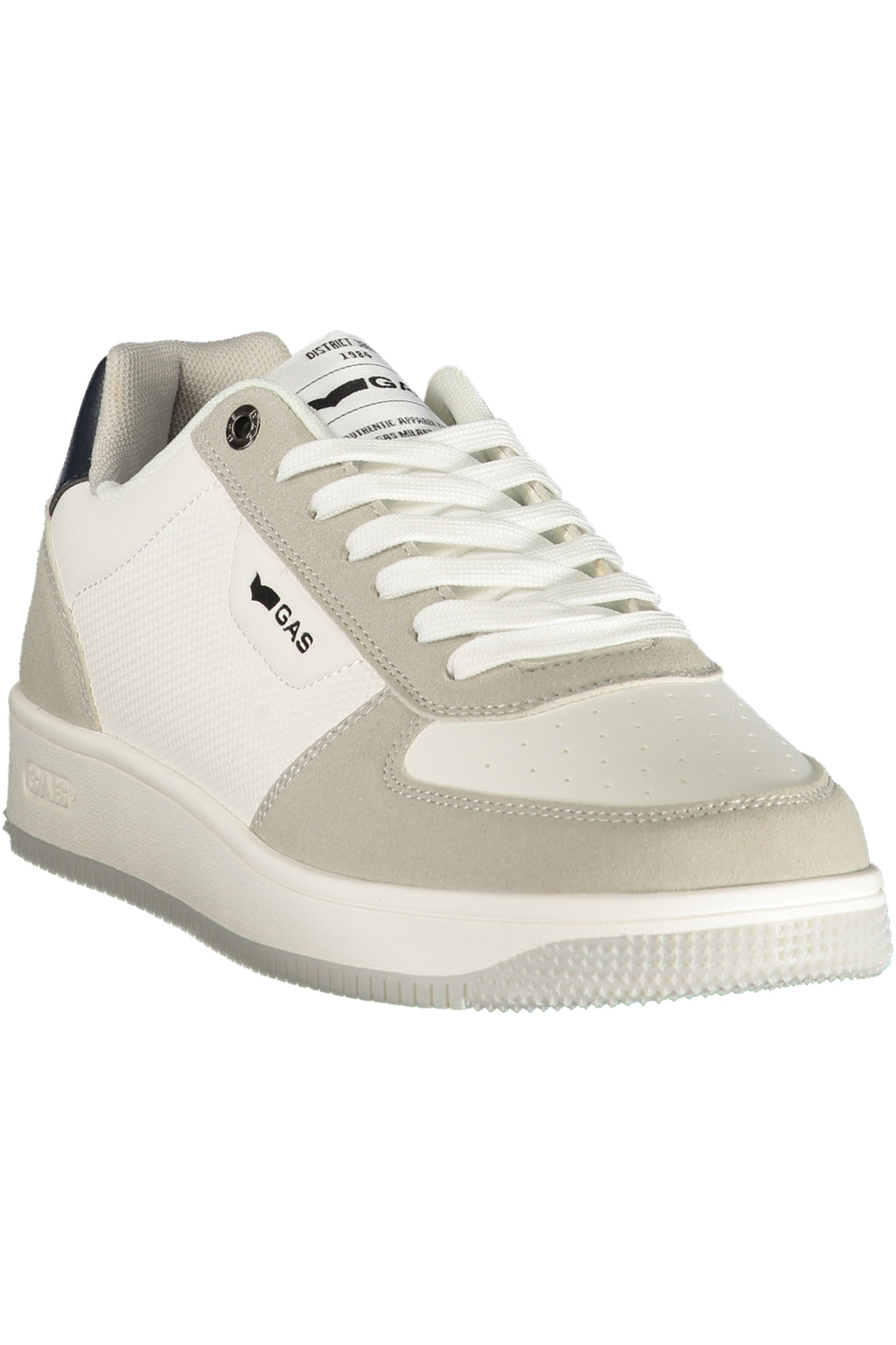 GAS MEN'S WHITE SPORTS FOOTWEAR-1