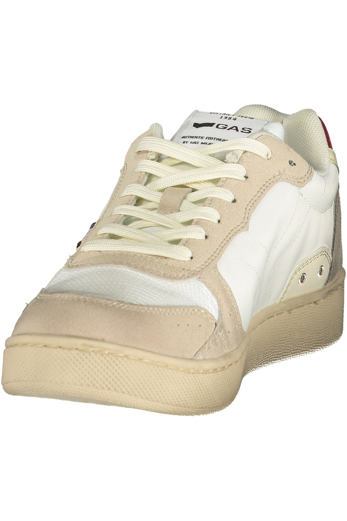GAS MEN'S WHITE SPORTS FOOTWEAR-2