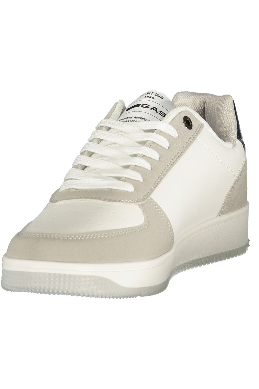GAS MEN'S WHITE SPORTS FOOTWEAR-2