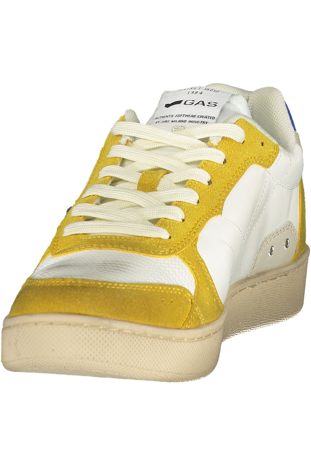 GAS MEN'S WHITE SPORTS FOOTWEAR-2