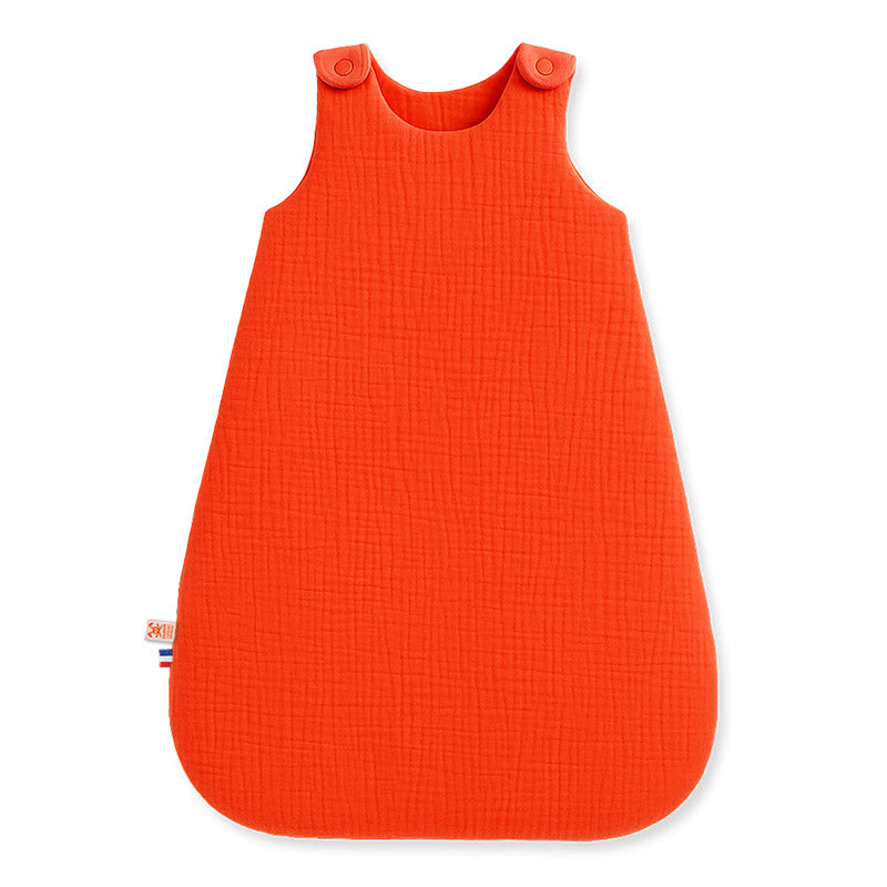 gigoteuse hiver Rouge en coton biologique papate tog 4 fraise GOTS