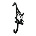 Wrought Iron Magical Garden Gnome Wall Hook Decorative Small