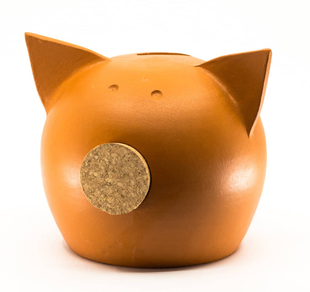 Handmade Ceramic Blackboard Piggy Bank - The Chalk Collection-40