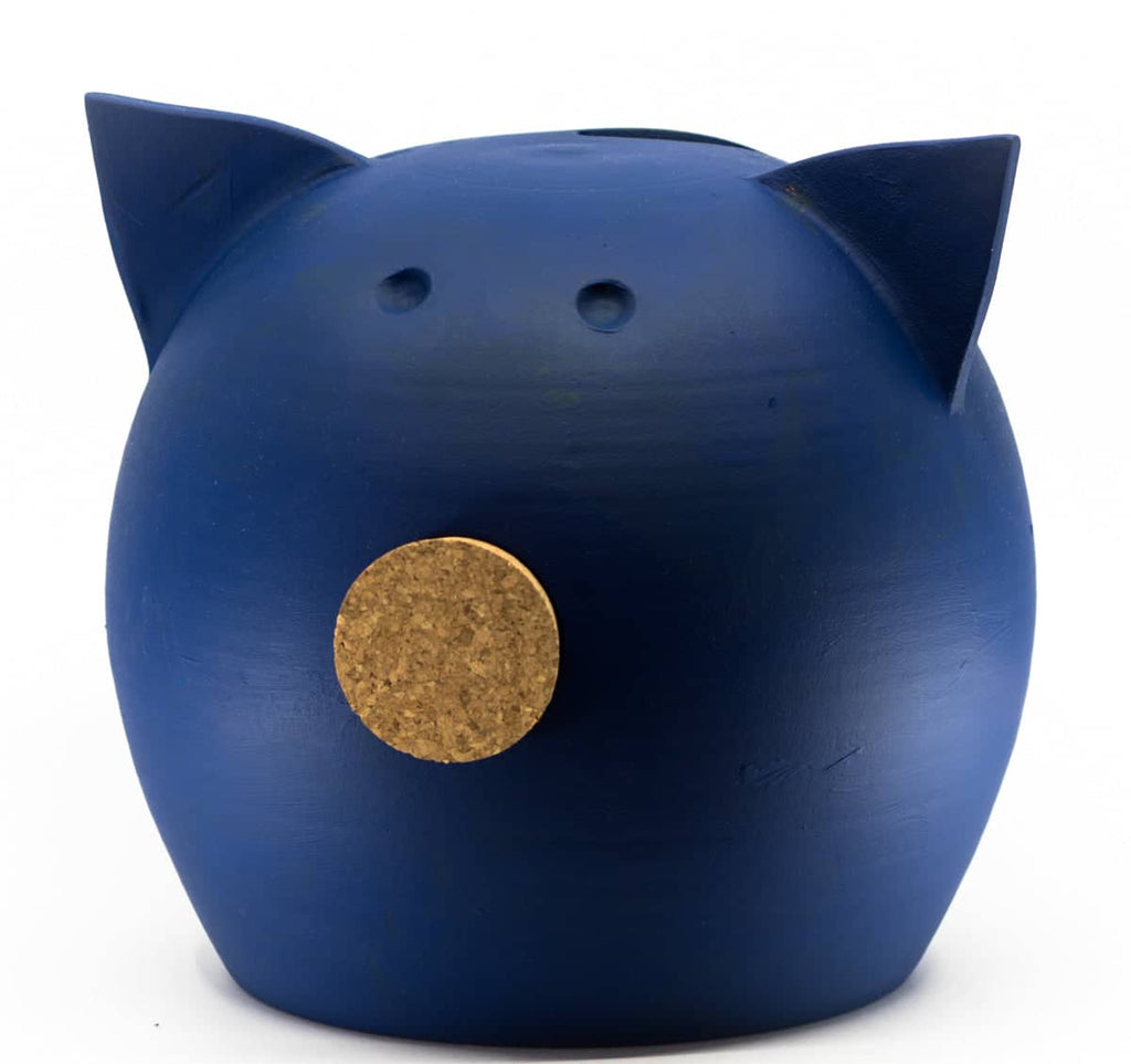 Handmade Ceramic Blackboard Piggy Bank - The Chalk Collection-49