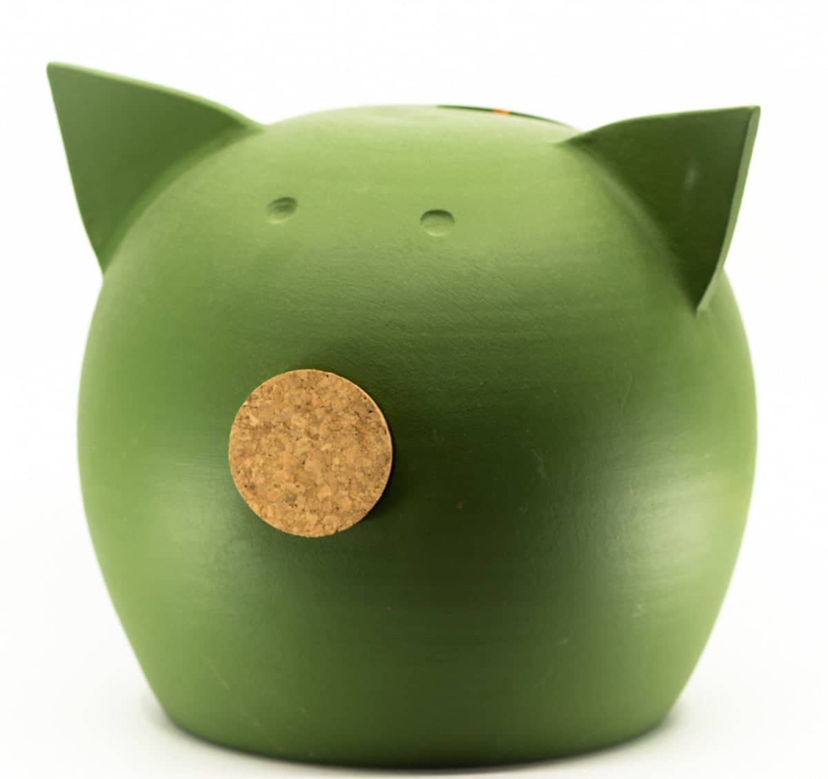 Handmade Ceramic Blackboard Piggy Bank - The Chalk Collection-3