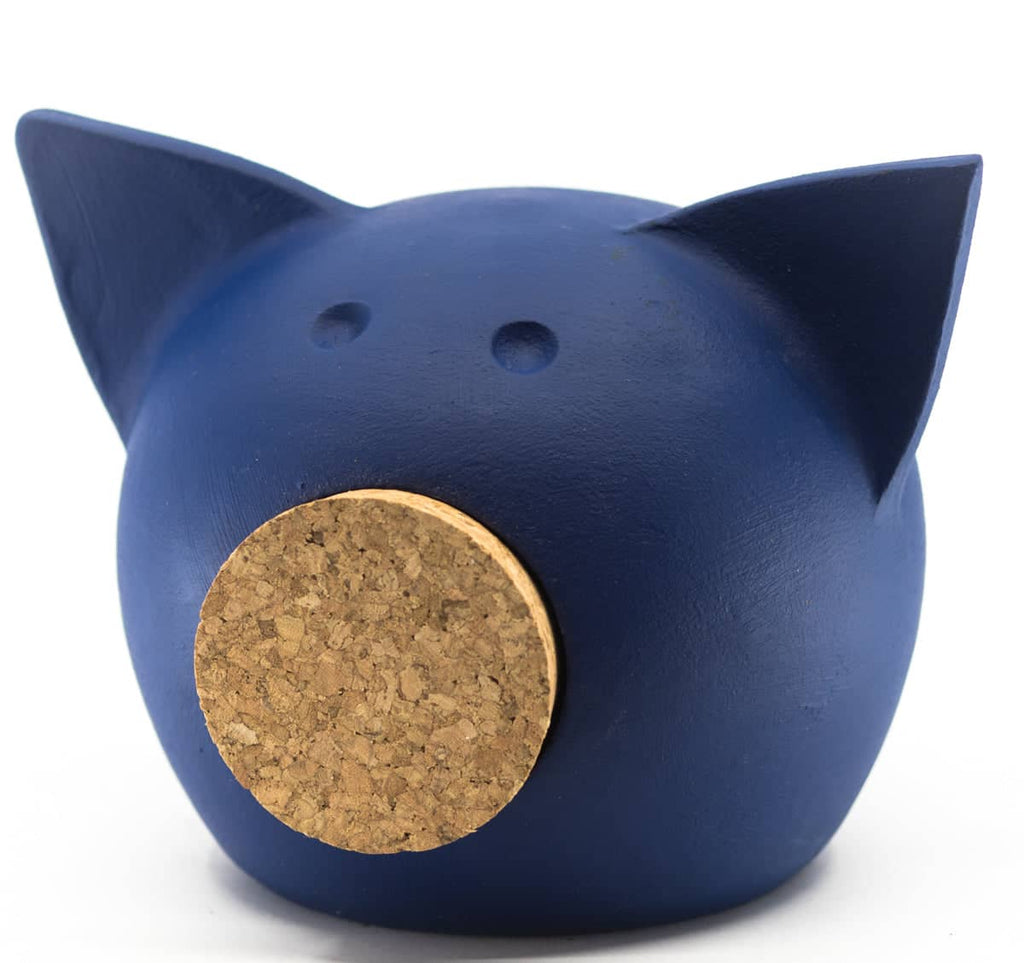 Handmade Ceramic Blackboard Piggy Bank - The Chalk Collection-47
