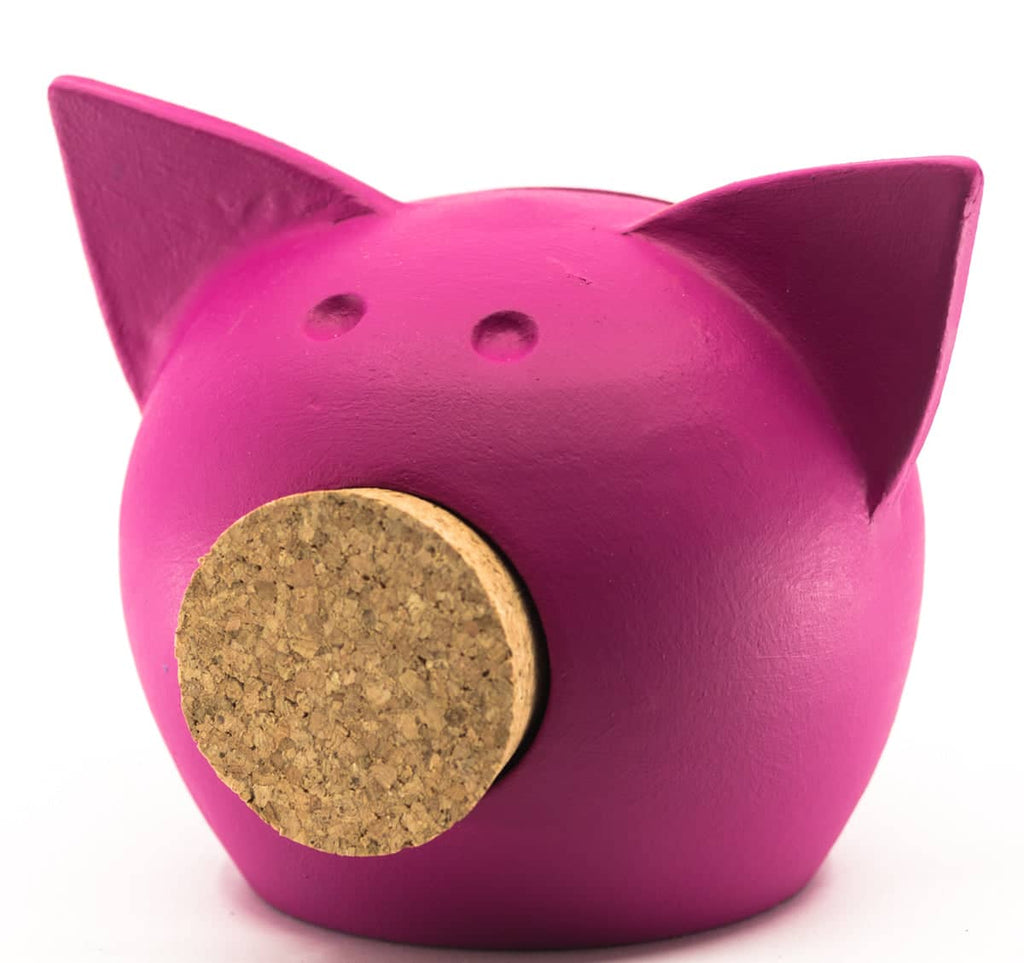 Handmade Ceramic Blackboard Piggy Bank - The Chalk Collection-14