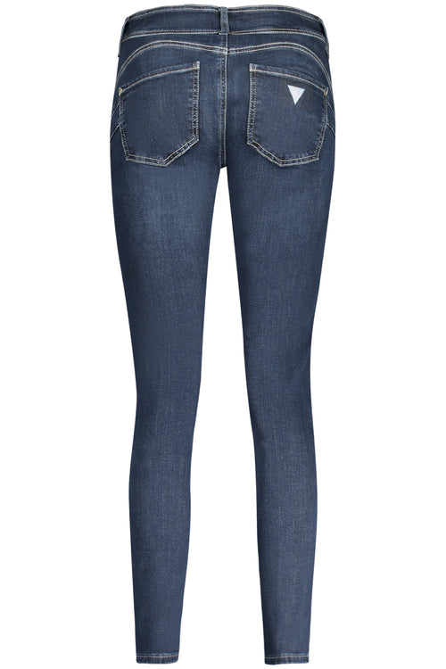 GUESS JEANS WOMEN'S DENIM JEANS BLUE