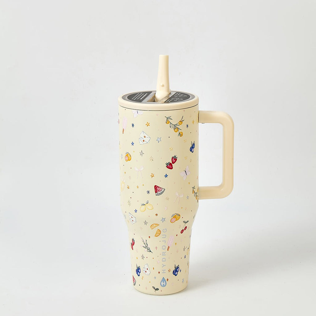 HydroJug x Tori Halford Berries & Cream 40oz Traveler Tumbler – Limited Edition-1
