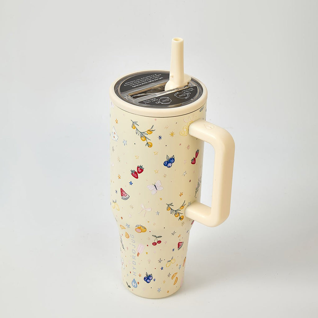 HydroJug x Tori Halford Berries & Cream 40oz Traveler Tumbler – Limited Edition-3