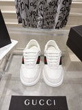 Gucci Ace sneakers 2024 vit med Web-ränd dam herr