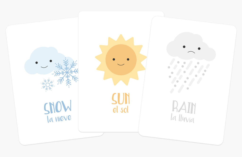 66-Piece Toddler Flash Card Bundle | ABC, Numbers, Colors, Shapes & Weather