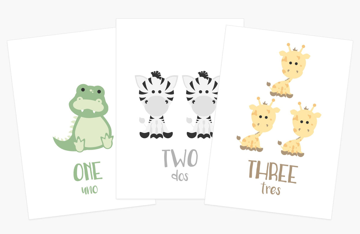 66-Piece Toddler Flash Card Bundle | ABC, Numbers, Colors, Shapes & Weather