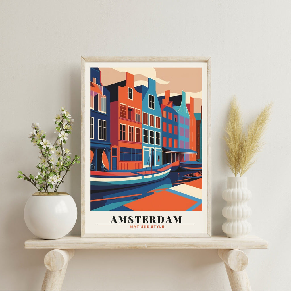 Amsterdam poster Matisse style-0