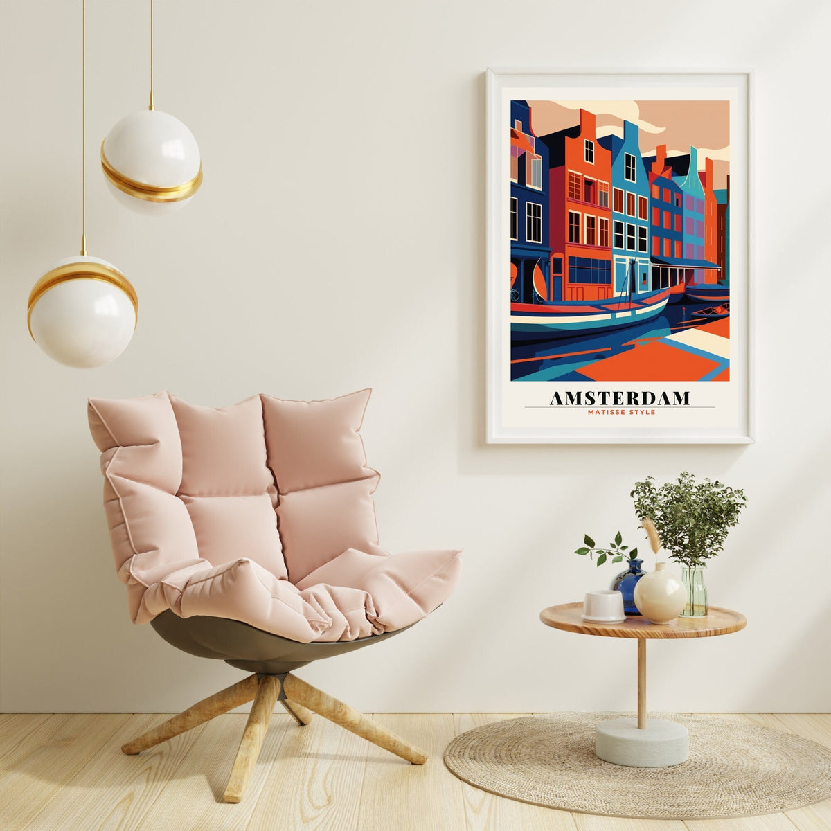 Amsterdam poster Matisse style-1