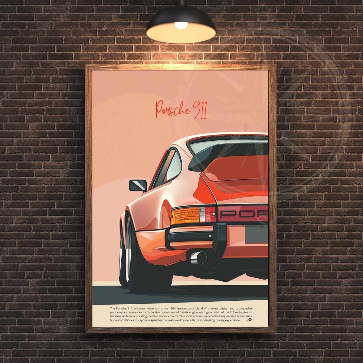 Affiche Porsche 911 | impression Porsche 911  | Impression voiture mythique-2