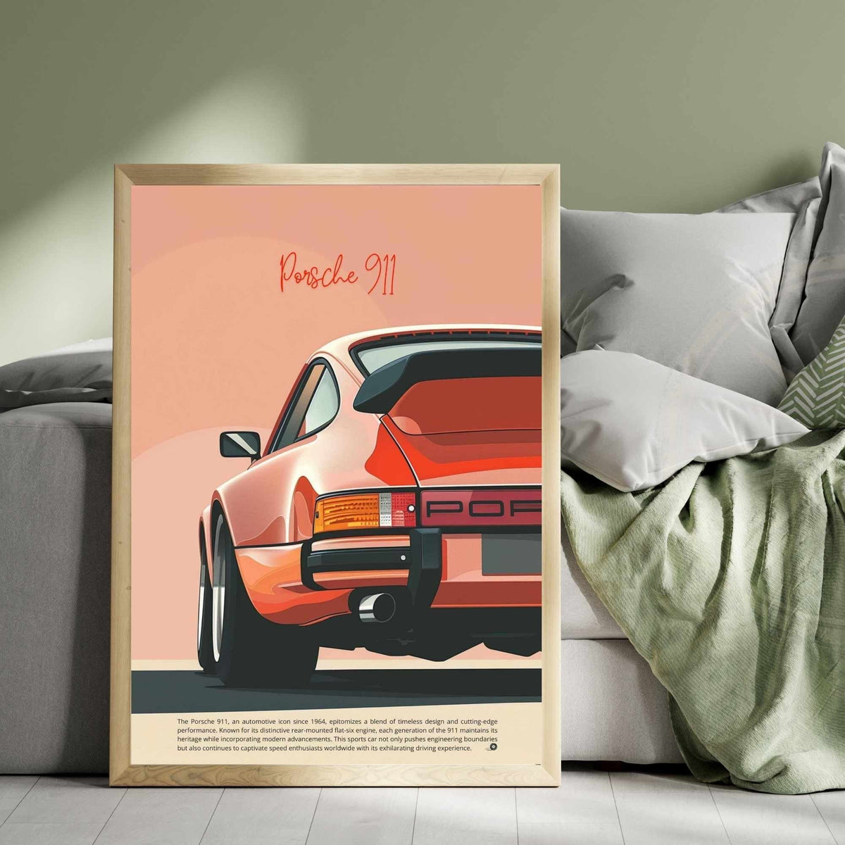 Affiche Porsche 911 | impression Porsche 911  | Impression voiture mythique-1